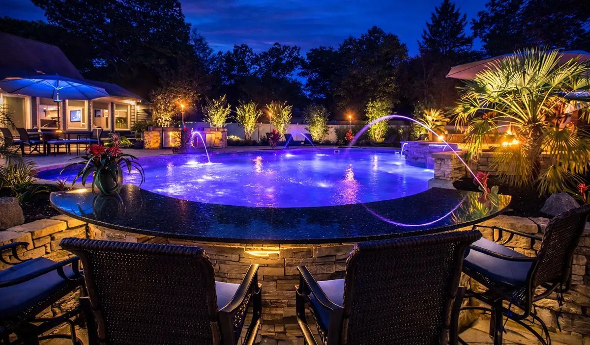 Evening Resort Illumination