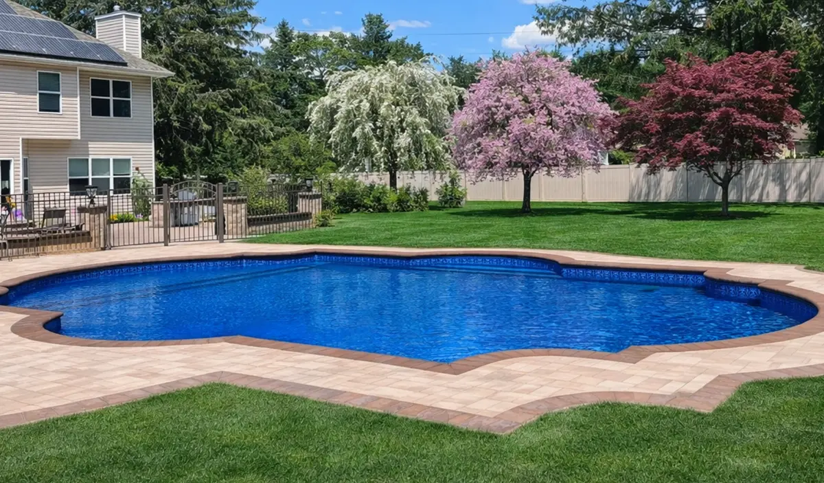 Classic Freeform Backyard