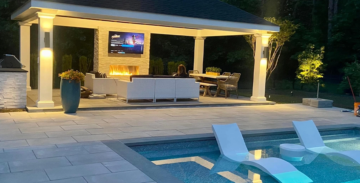 backyard lighting